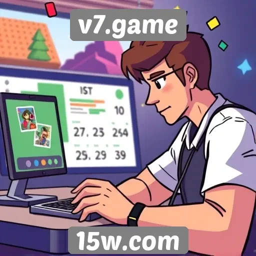Experiência do usuário no site v7.game é avaliada